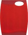 Trudeau Wave 12 by 16-Inch Reversible Cutting Board, Red Granite