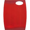 Trudeau Wave 12 by 16-Inch Reversible Cutting Board, Red Granite
