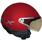 Nexx X60 Rap Red Shiny Small Open Face Helmet