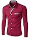 Generic Mens Casual Slim Fit Shirt Formal Button Dress Shirt