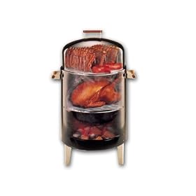 The Brinkmann Smoker Double BBQ Grill Garden Gift Set