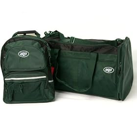 New York Jets Ultimate Fan 2-Pack: 1 Backpack, 1 Gym/Duffel Bag