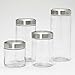 Kamenstein Glass Canisters, Set of 4