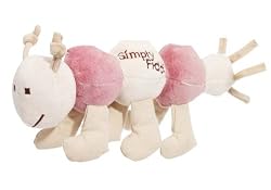 Simply Fido Organic Plush Maggie Caterpillar Pet Toy