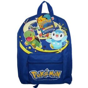 Pokemon Diamond and Pearl Turtwig, Chimchar and Piplup Backpack by Pokémon