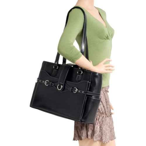 McKleinUSA ISABELLA 96095A Black Ladies' Laptop Case McKleinUSA ISABELLA 96095A Black Ladies' Laptop Case