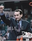 Mike Krzyzewski Autographed/Hand Signed Duke 8x10 Photo - Pro and College Hall of Fame Coach