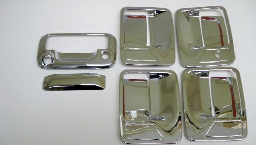 2008-2012 Ford F250/F350 Super Duty Chrome Package - Includes Door Handles and Tailgate Cover w/Keyhole & Camera Cutout