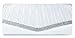 Chicastic Pleated Satin Wedding Evening Bridal Clutch Purse With Rhinestones