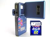 SVP HDDV-3000 12MP Max. 6-in-1 Multi-Functional Camcorder with Rare Huge Flip LCD! (8GB SDHC Card Included)