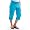 Calvin Klein Performance Women's Multi Pocket Convertible Capri, Waterfall, Small