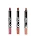 Golden Rose Creamy Matte Lipstick Crayon 3-Piece Set