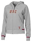 Nike USC Trojans Ash Ladies Classic Fleece Hoody Jacket