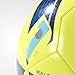 adidas Performance Euro 16 Glider Soccer Ball, Solar Yellow/Collegiate Royal/Night Indigo, Size 5