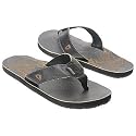 Reef Men's Reef Leather Smoothy Sandal,Black Craq,12 M US