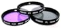 Zeikos ZE-FLK46 46mm Multi-Coated 3 Piece Filter Kit (UV-CPL-FLD)