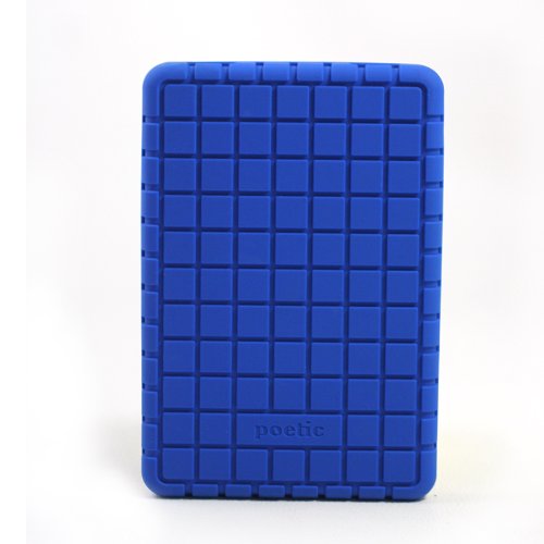 Poetic (TM) Heavy Duty Protector Stylish Silicone Case for Amazon Kindle Fire 7″ Tablet Blue
