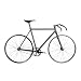 Focale 44 Matte Black Noble Fixie Track Bike