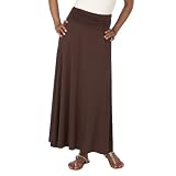 Mossimo® Black: Women's Convertible Maxi Skirt - Spanish Brown