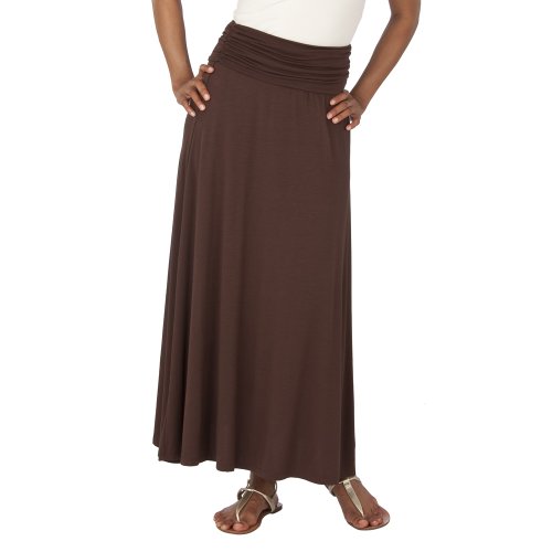 Mossimo® Black: Women's Convertible Maxi Skirt - Spanish Brown