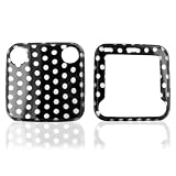 41n0SH0ABUL. SL160  For Nokia Twist 7705 Hard Case Silver Polka Dots Black
