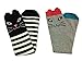 JT-Amigo Kids Children Girls Cotton Knee High Socks, Assorted 8 Pairs