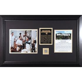 One Flew Over the Cuckoos Nest - Cast - Framed 8x10 Photograph with Piece of Hollywood Sign