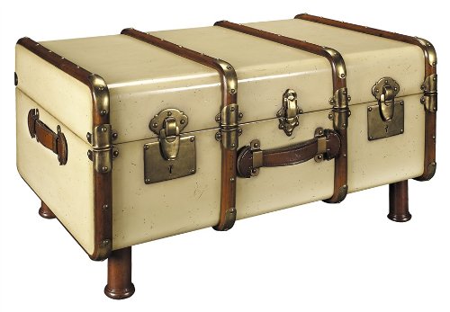 Ivory Stateroom Trunk Coffee Table