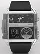 Diesel #DZ7208 Men's Oversized Dual Analog Single Digital Tri Time Zone Watch