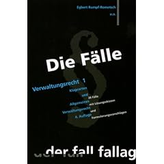 Die F�lle. Verwaltungsrecht 1