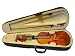 ViolinSmart MV02R Premier Novice 1/8 size Violin with Rosewood Fingerboard, Pegs, Chinrest & Tailpiece