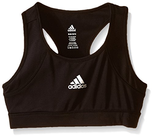 adidas Big Girls' Solid Keyhole Sports Bra
