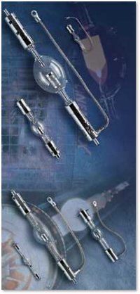 6,880 watt 43 volt Short Arc Double Ended XBO Xenon Sylvania Light Bulb