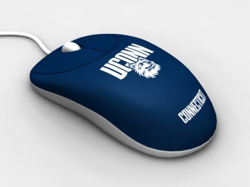 Rhinotronix.com Connecticut Huskies Optical Computer Mouse