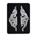Two Dragons, c.475-221 BC (jade) by Chinese.. - iPad Cover (Protective Sleeve) - Art247 - IPads 1 And 2