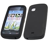 iTALKonline SoftSkin BLACK Super Hydro SILICONE Protective Armour/Case/Skin ....