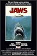 Jaws Poster Dry Mounted Wood Framed, 24x36..