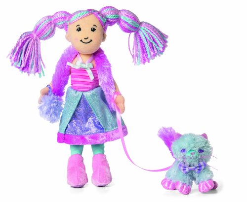 Childrens Toyshop  Toys : Manhattan Toy Groovy Girls freaturing Candy Kingdoms  Fatina and Fluffy Cotton Candy Kitty