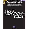 The First Book of Broadway Solos: Soprano (Book & Audio CD)