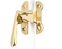 Brass Offset Icebox Latch & Catch Set 3/8"