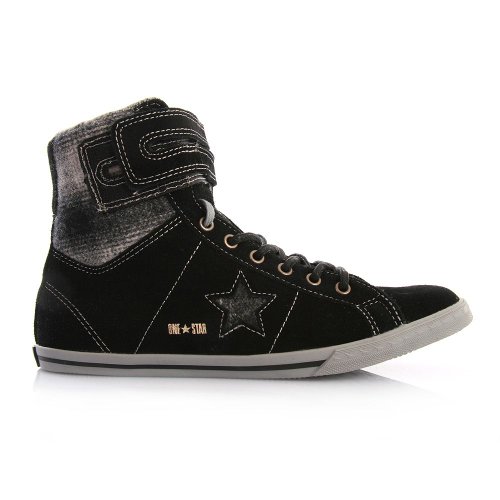 Converse Leder Chucks - OS LO PRO HI - Black