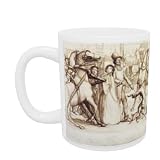 The Blind Man, 1853 (pen, ink, wash and graphite on wove paper) by Sir John Everett Millais - Mug - Standard Size
