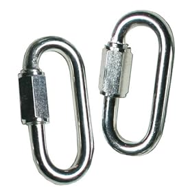Brinks 3015-015-6T  5/16'' Chain Quick Links 2-Pack