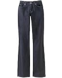 Stretch low-rise jeans