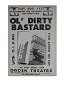 Ol' Dirty Bastard Handbill Poster Ol The Wutang Clan Wu Tang Wu-tang
