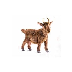 BROWN MOUNTAIN GOAT PLUSH TOY 12" L