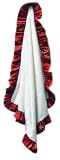 White Plush Crimson Kiss Red Ruffle