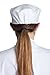 Fiumara Apparel Professional Cooking Chef Skull Cap Cotton Chef | Hat Mesh Top Skull Cap with Adjustable Elastic Baker for Kitchen Cooking Chef Cap- White
