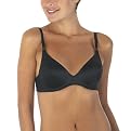 Gilligan & O'Malley® Sleek Seamless Bra - Ebony 34B