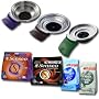 Senseo Padhalter + Pads-Set New Generation (HD7820 bis HD7830 + HD7841 + HD7842) Hot Choco, Espresso, Teepads